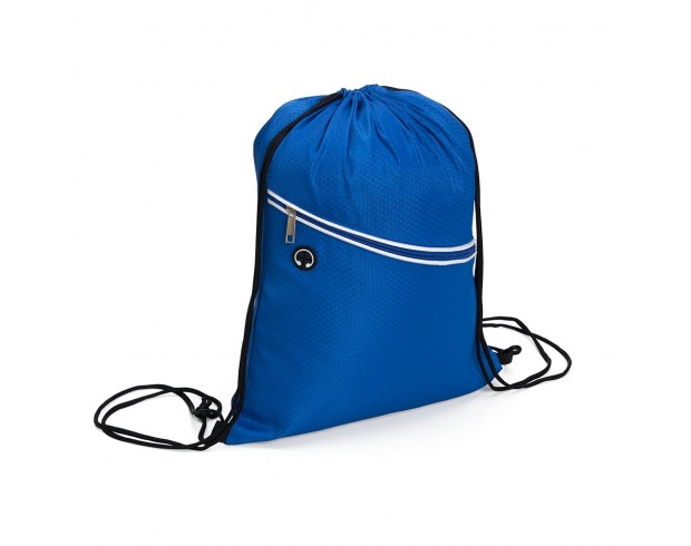 Mochila Saco com Entrada para Fone Personalizado Mochila Saco com Entrada para Fone Personalizado
