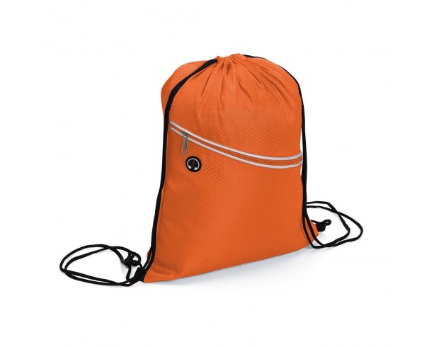 Mochila Saco com Entrada para Fone Personalizado Mochila Saco com Entrada para Fone Personalizado
