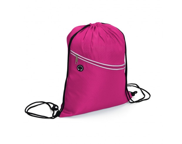 Mochila Saco com Entrada para Fone Personalizado Mochila Saco com Entrada para Fone Personalizado