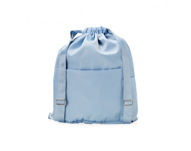 Mochila Saco Poliéster Dobrável Personalizado Mochila Saco Poliéster Dobrável Personalizado