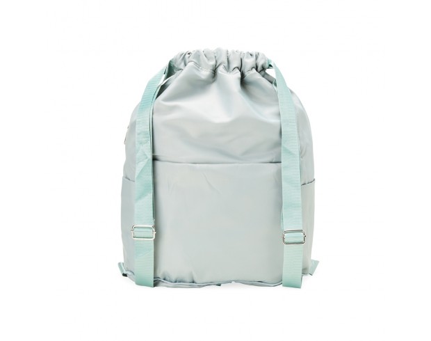 Mochila Saco Poliéster Dobrável Personalizado Mochila Saco Poliéster Dobrável Personalizado