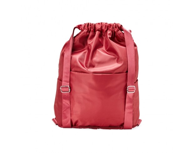Mochila Saco Poliéster Dobrável Personalizado Mochila Saco Poliéster Dobrável Personalizado