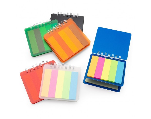 Bloco de Anotações com Autoadesivos Coloridos Personalizado - Frete Grátis - Mínimo 50 pçs Bloco de Anotações com Autoadesivos Coloridos Personalizado - Frete Grátis - Mínimo 50 pçs