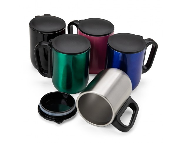Caneca Térmica Inox com Tampa 230ml Personalizado Caneca Térmica Inox com Tampa 230ml Personalizado