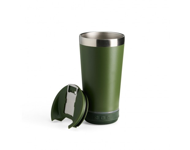 Copo Thermo 400ml com Caixa de Som Personalizado Copo Thermo 400ml com Caixa de Som Personalizado