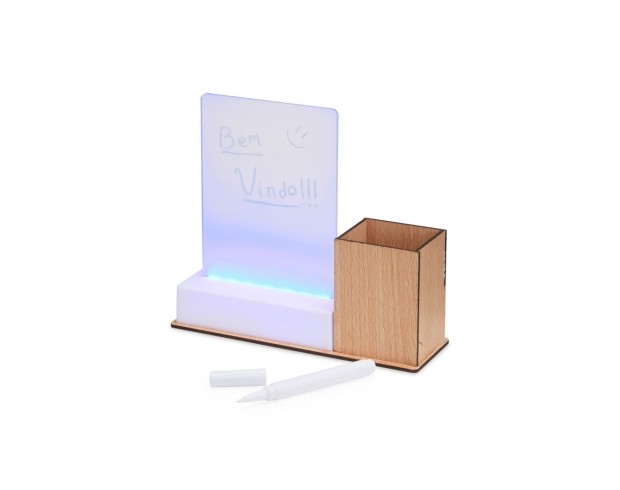 Quadro de Mensagens LED com Porta-caneta Quadro de Mensagens LED com Porta-caneta