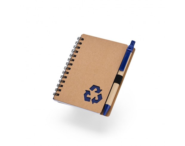 Caderno Ecológico com Caneta Caderno Ecológico com Caneta