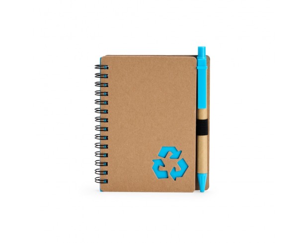 Caderno Ecológico com Caneta Caderno Ecológico com Caneta