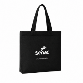 Sacola Ecológica Premium em Lonita Preta Personalizada.  Qualidade de Fabricação Própria para sua Marca