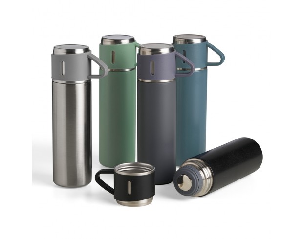 Garrafa Térmica Inox 450ml com Tampa Caneca Personalizado Garrafa Térmica Inox 450ml com Tampa Caneca Personalizado