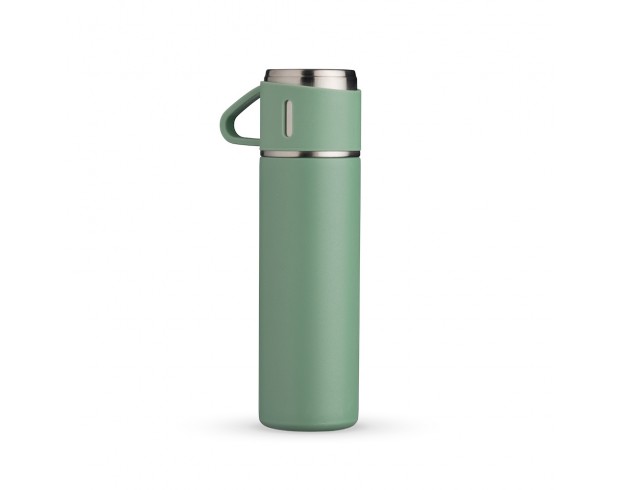 Garrafa Térmica Inox 450ml com Tampa Caneca Personalizado Garrafa Térmica Inox 450ml com Tampa Caneca Personalizado